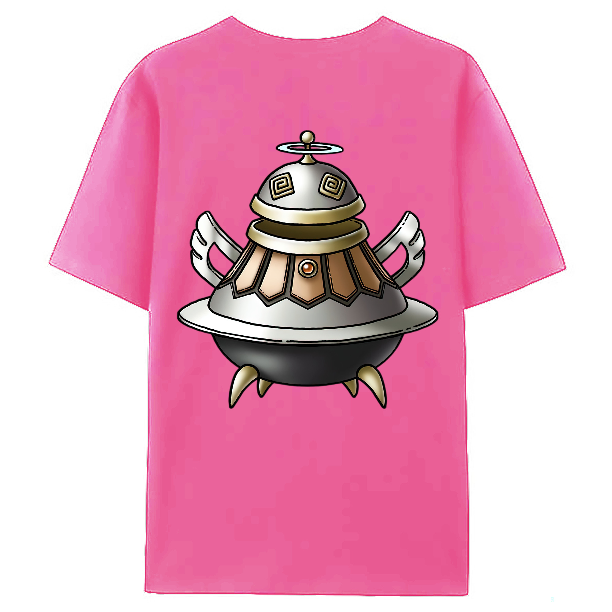 （画像用） ドラゴンクエスト Doragon Kuesuto Dragon Quest レディース半袖Tシャツ(バックプリント)